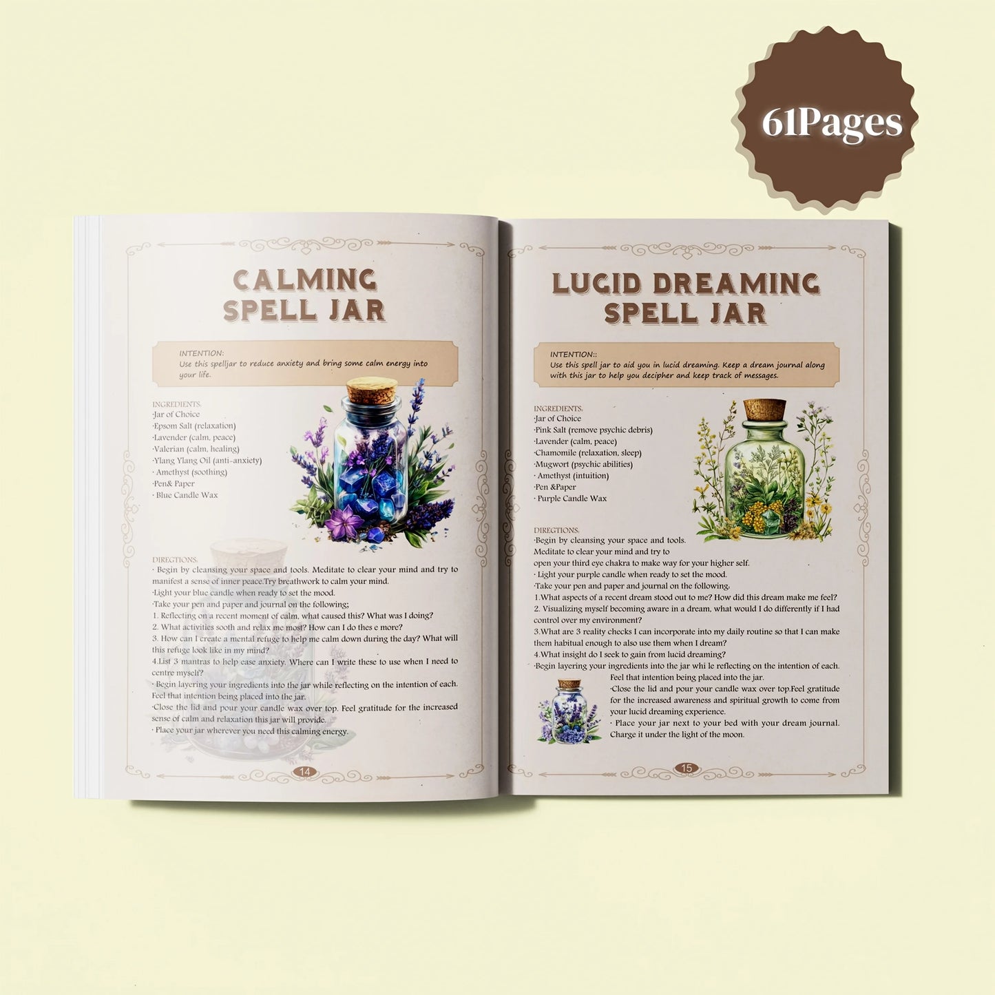 Magic Spell Book – Halloween & RPG Gift for Teens & Adults