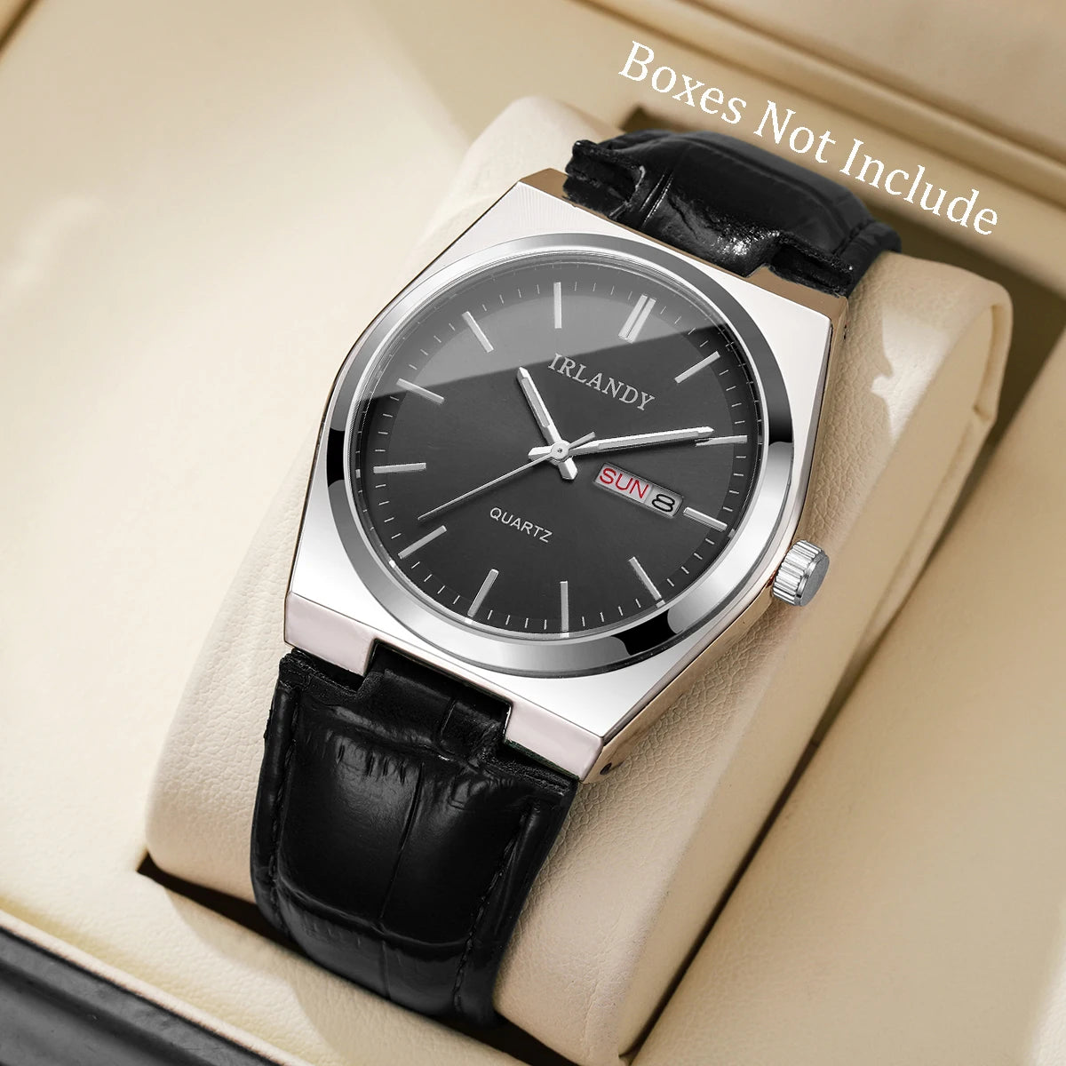 Leather Strap Wristwatch Relog Hombre