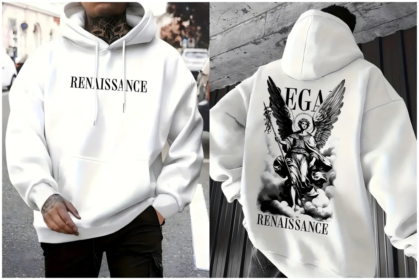 Angel Letter Hoodie – Soft Autumn Street Style