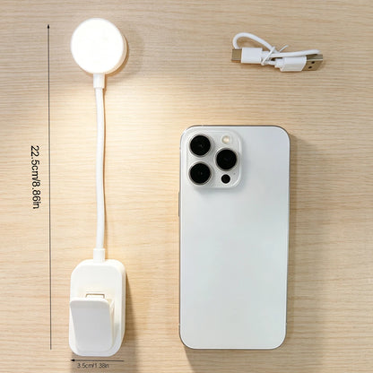 Aura Clip-On Reading Light — 3 Colour Modes, USB Rechargeable