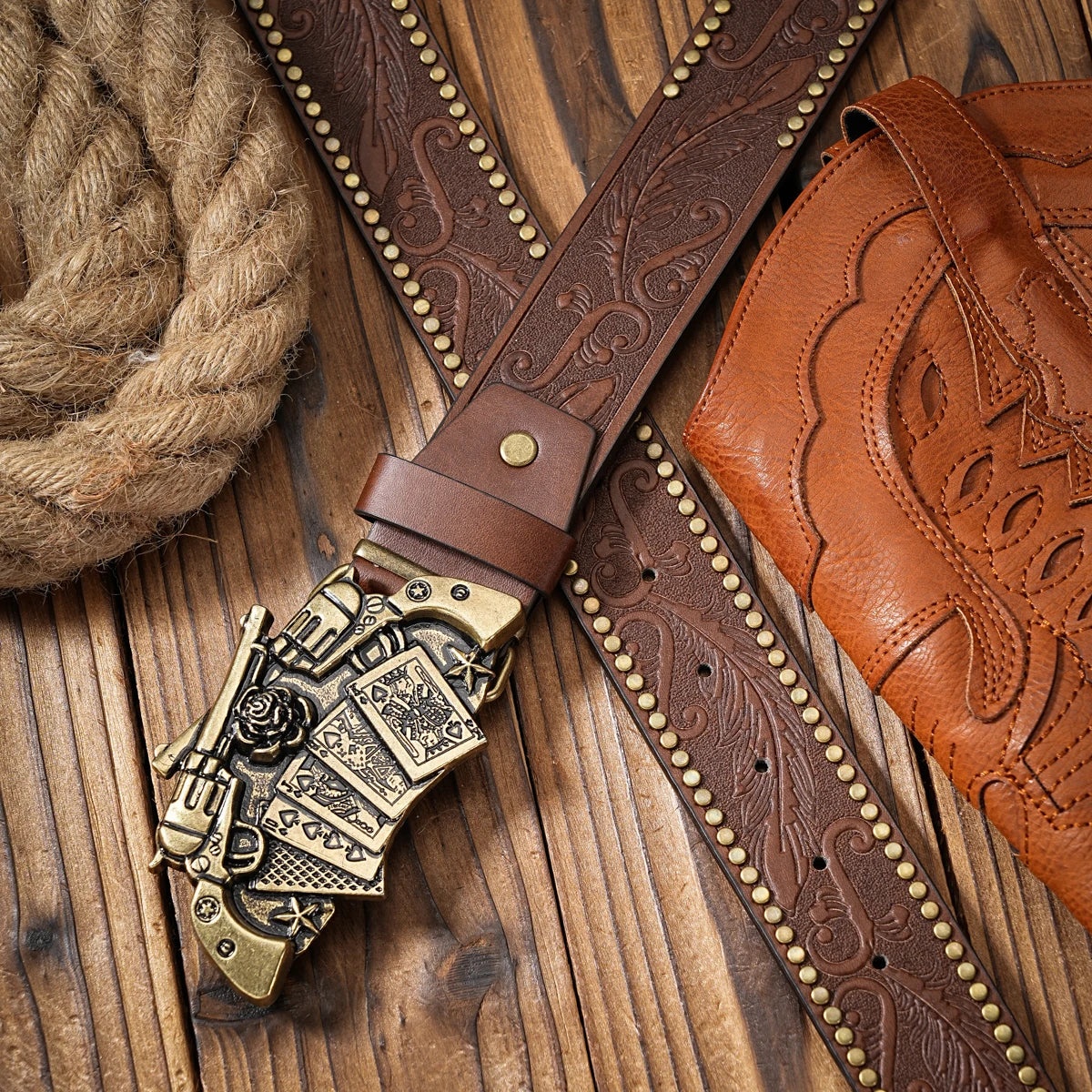 Western Metal Buckle