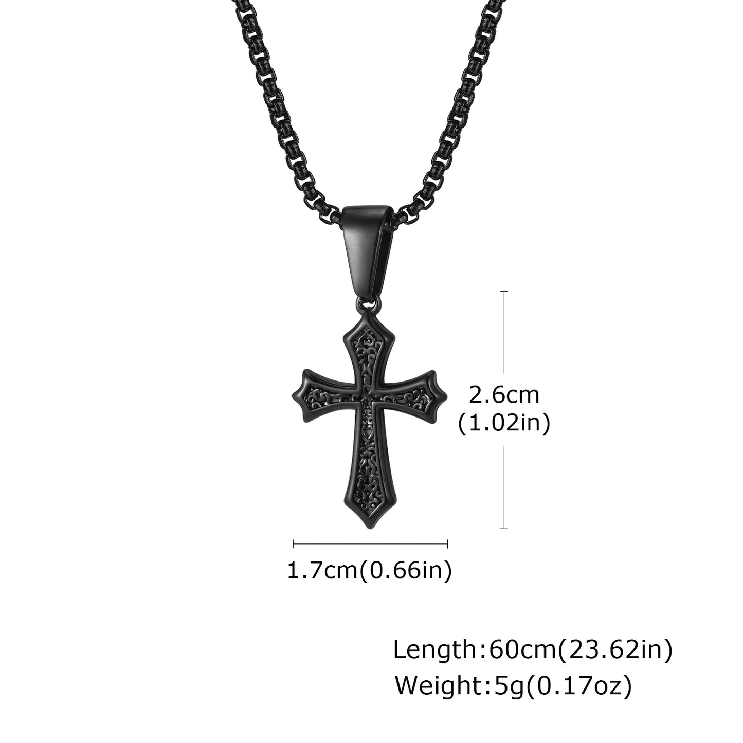 Hip Hop Cross Necklace