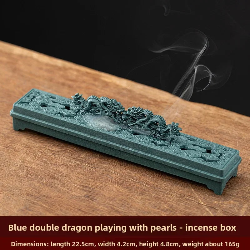 Plum Blossom Incense Holder — Vertical Alloy Burner