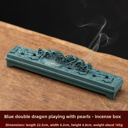 Plum Blossom Incense Holder — Vertical Alloy Burner