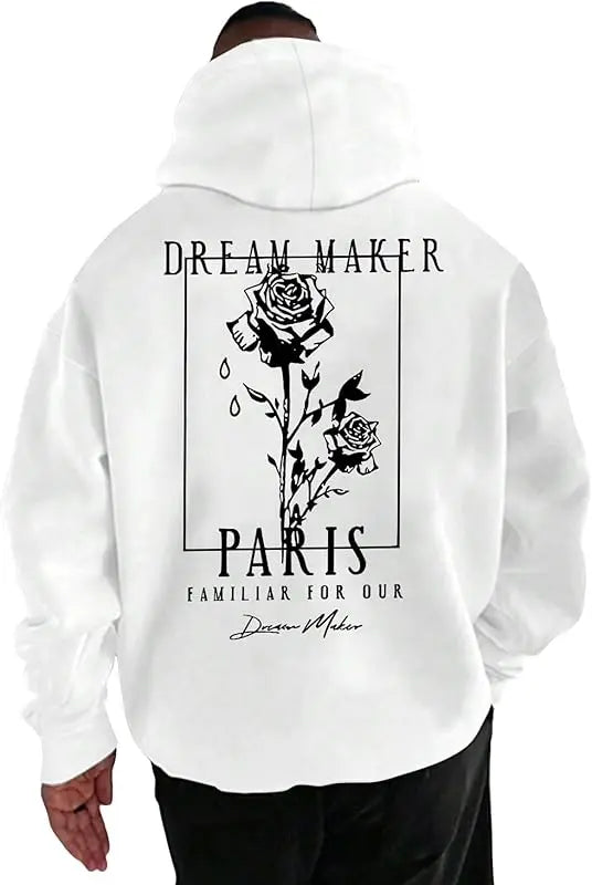 Letter Print Hoodie – 2025 High-Quality Street Style