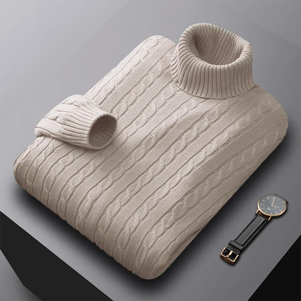 Classic High Neck Knit