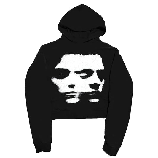 Y2K Portrait Hoodie – Vintage Gothic Streetwea