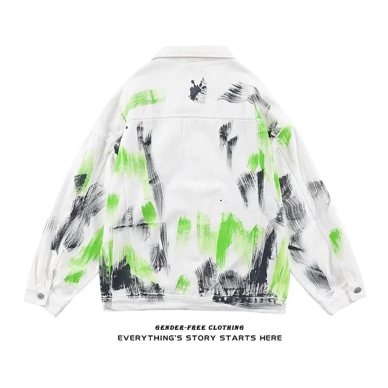 Street Art Graffiti Oil Painting Jacket