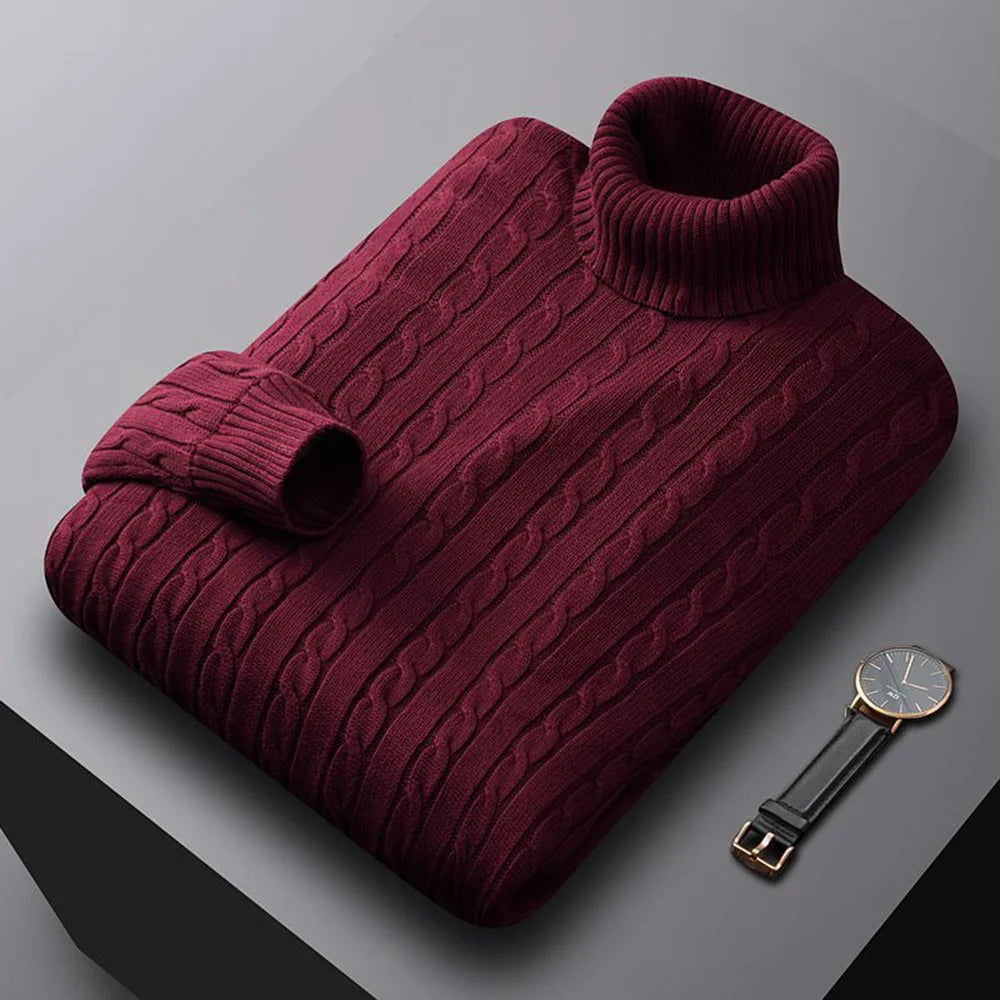 Classic High Neck Knit
