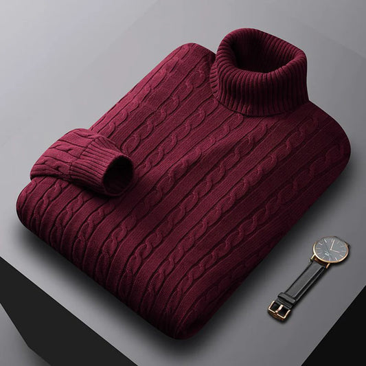 Classic High Neck Knit