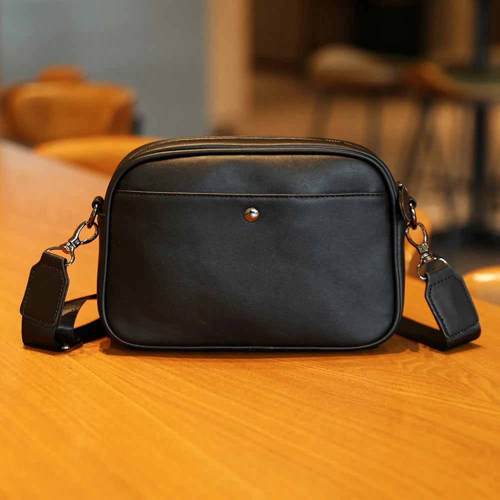 Bee Embroidery Crossbody Bag