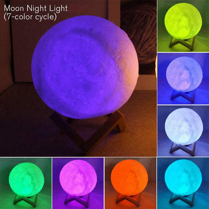 Aura Moon Book Light — Pop-Up Night Light