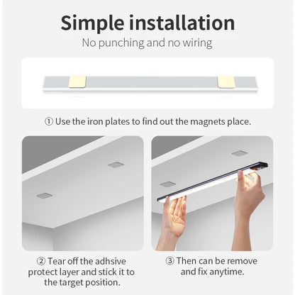 Aura Glow Bar — Motion-Sensor Cabinet Light