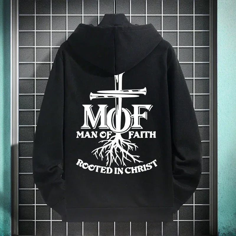 Man of Faith Hoodie – 2025 Print Streetwear