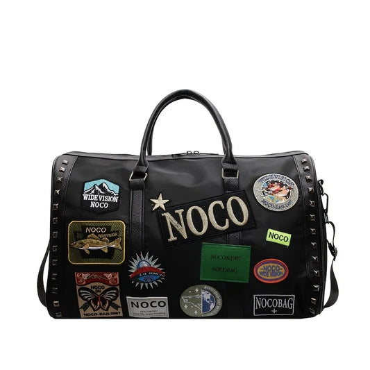 Y2k Embroidered Oxford bag