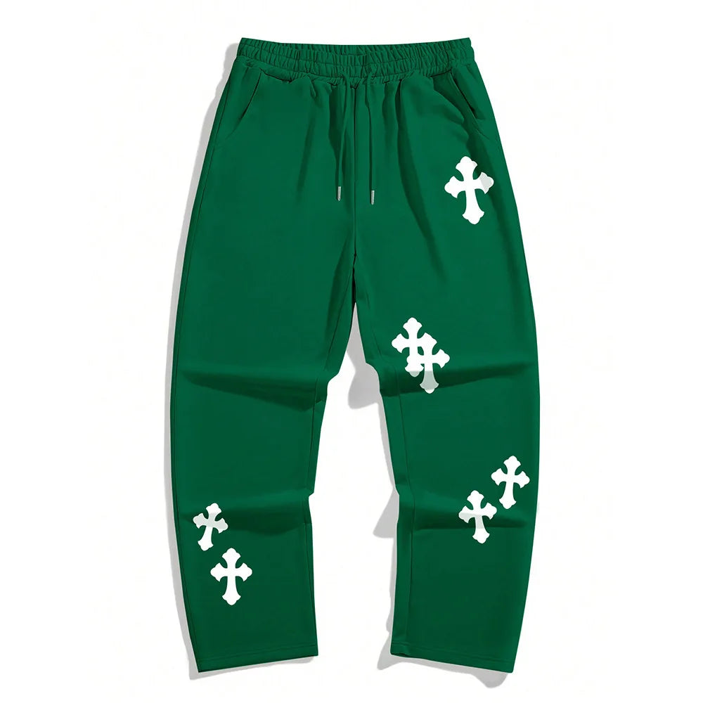 Cross Print Pants – Vintage American Streetwear