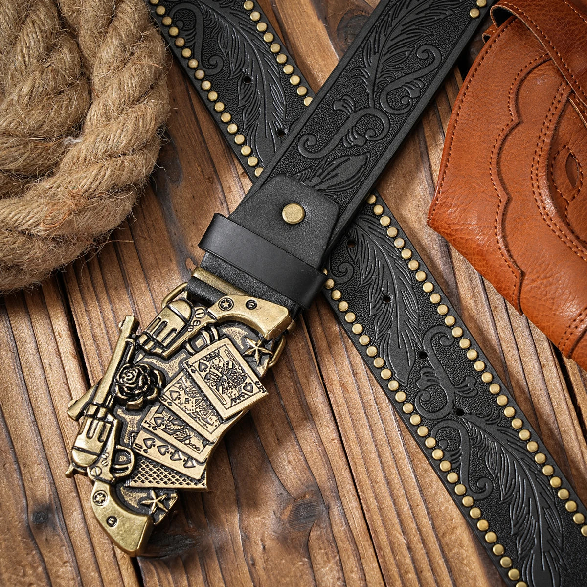 Western Metal Buckle