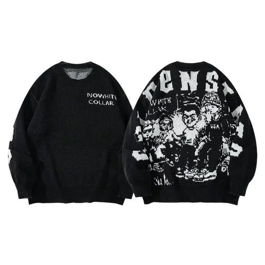 Cartoon Pullover Knitwear