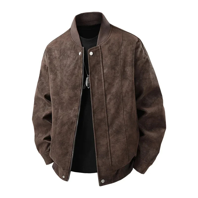 Hong Kong Style Leather Jacket