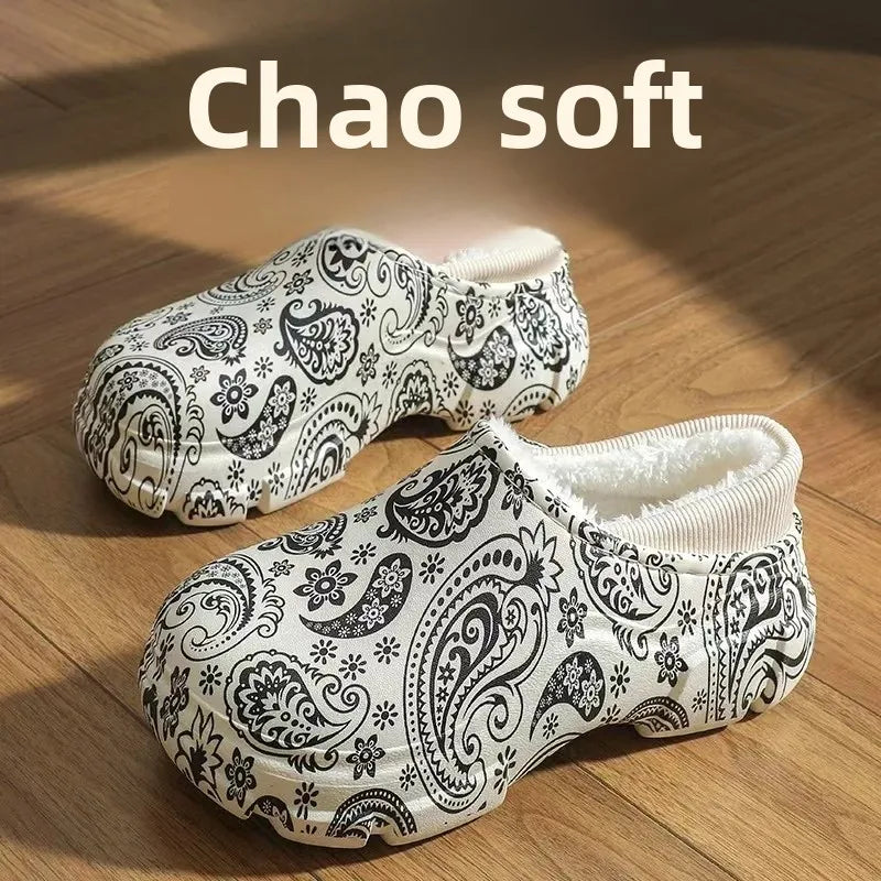 Soft Cotton Winter Slippers