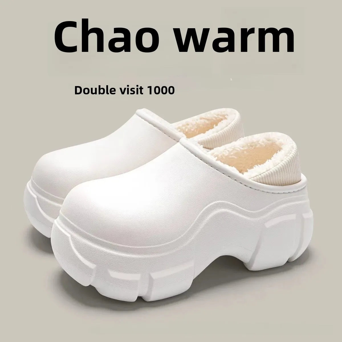 Soft Cotton Winter Slippers