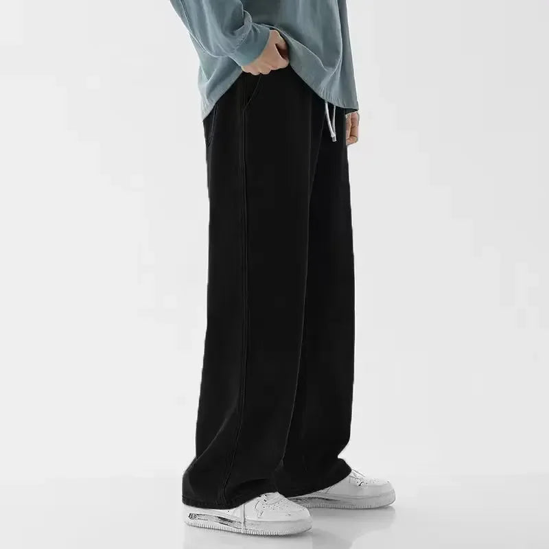 Korean Style Wide-Leg Denim
