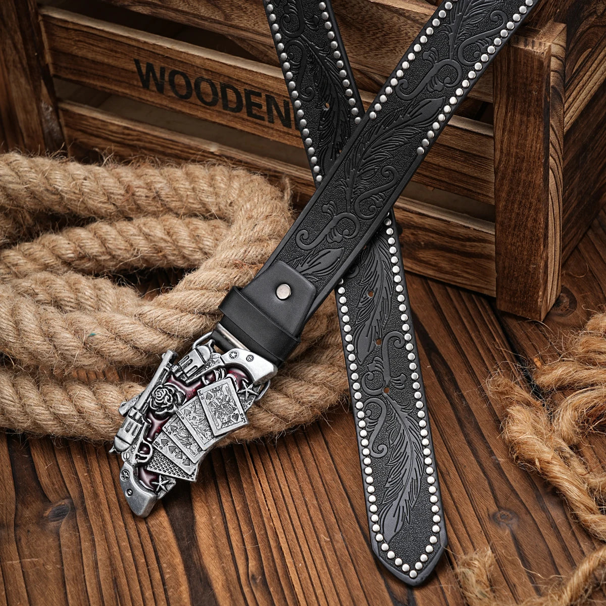 Western Metal Buckle