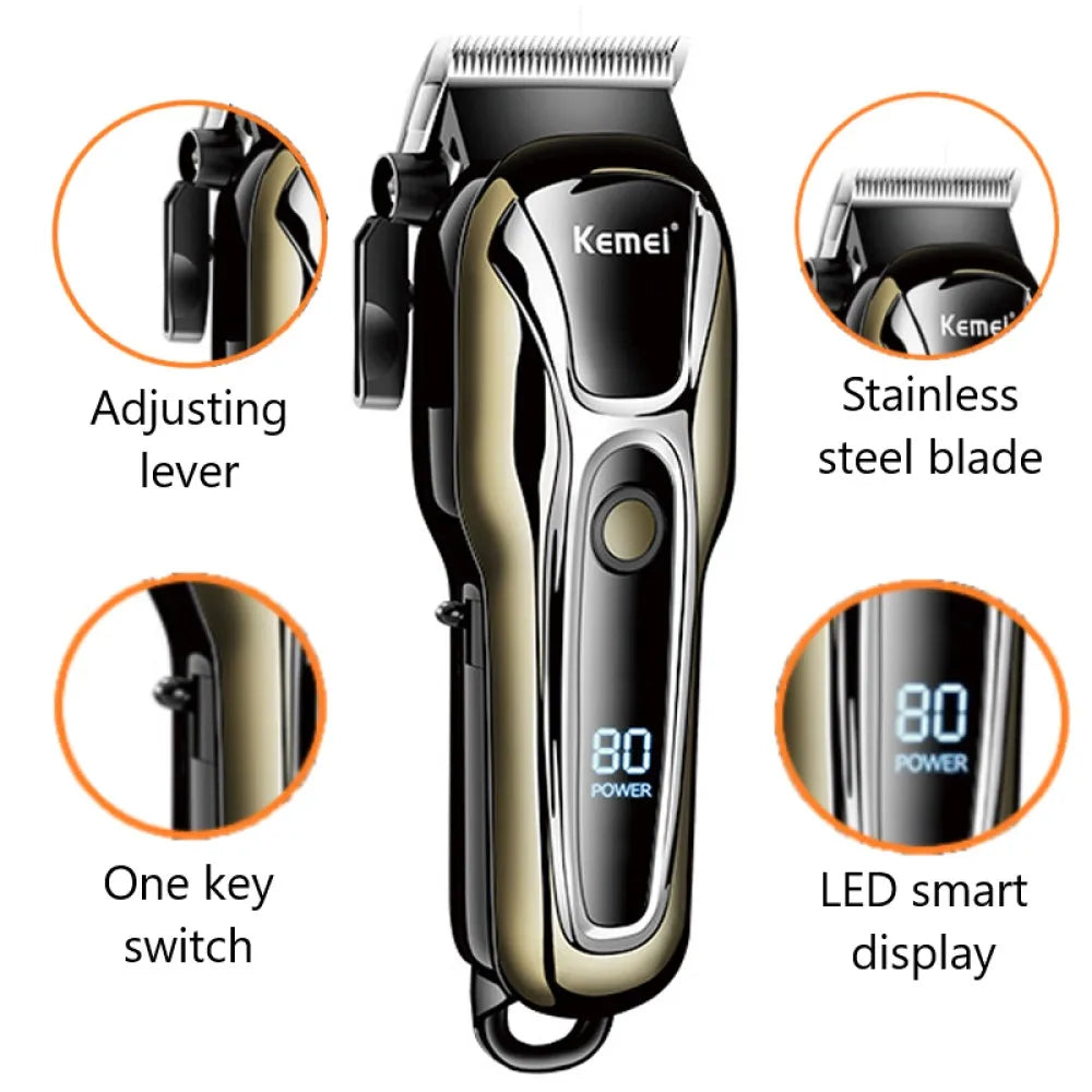 Professional Barber Clipper – Wireless