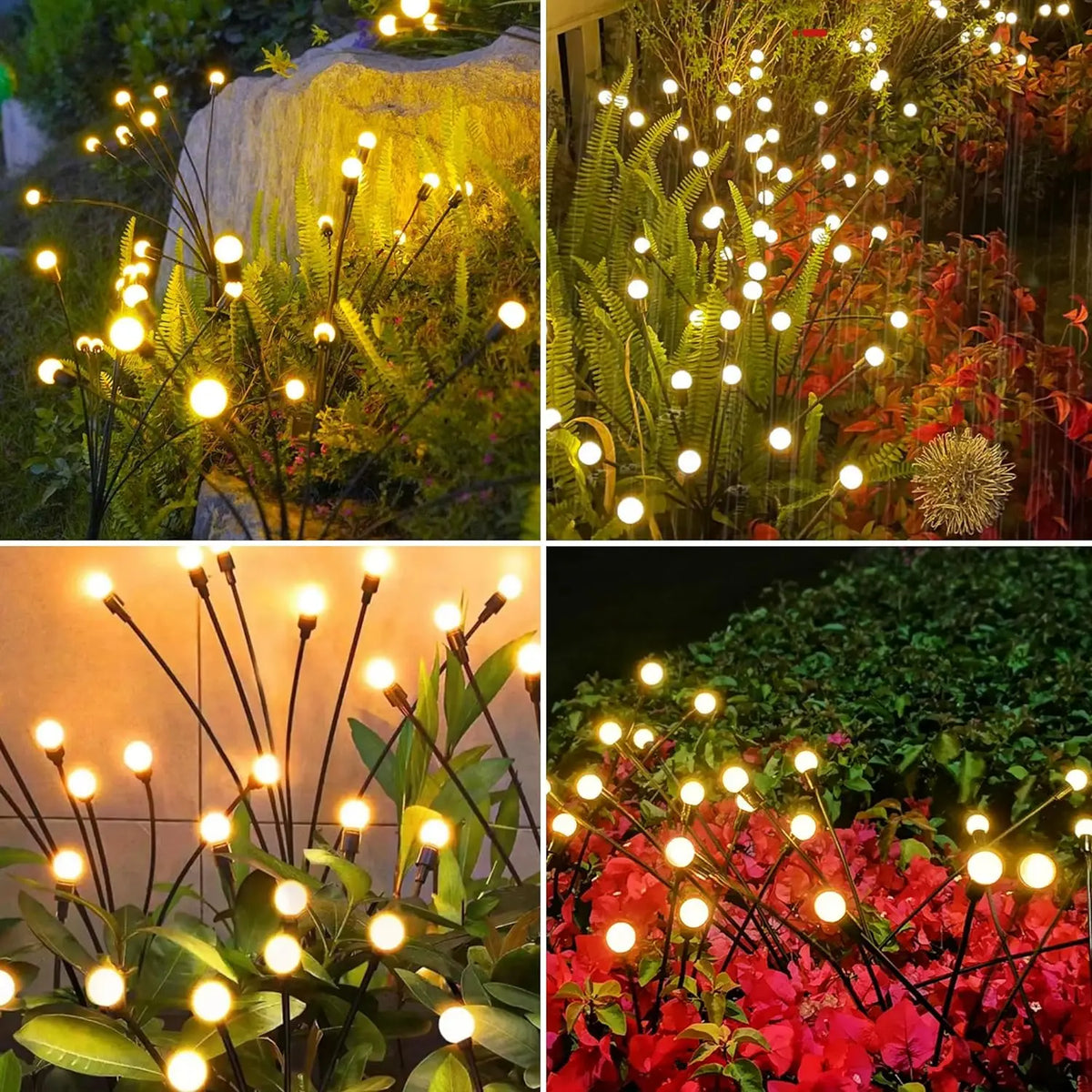 Aura Solar Firefly Garden Lights — Outdoor