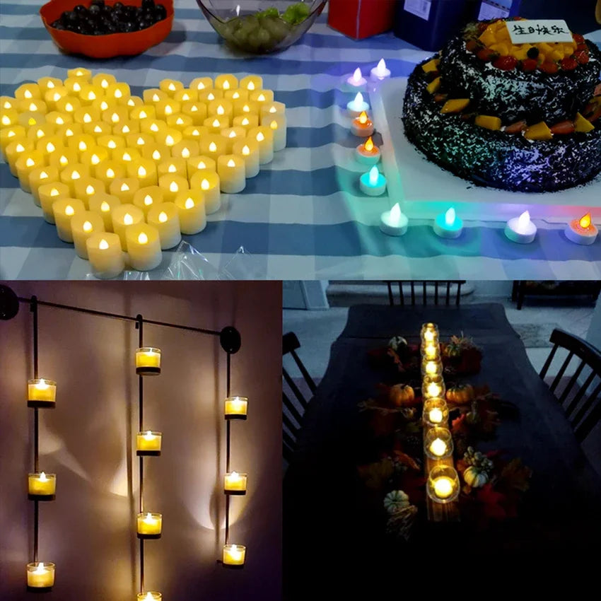 Aura Flameless Candles — Rechargeable, Remote & Timer