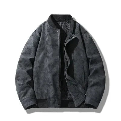 Hong Kong Style Leather Jacket