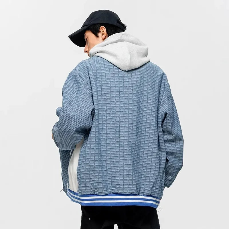 Loose-Fit Letter Jacket