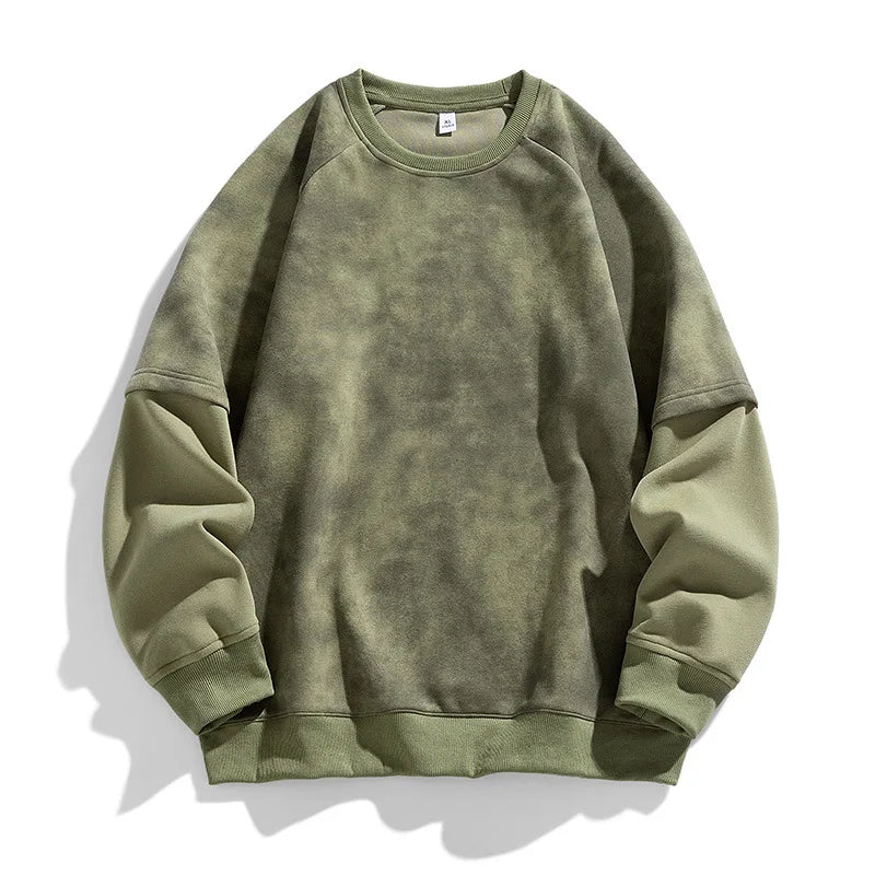 Heavyweight Crewneck – American Casual Street Styl