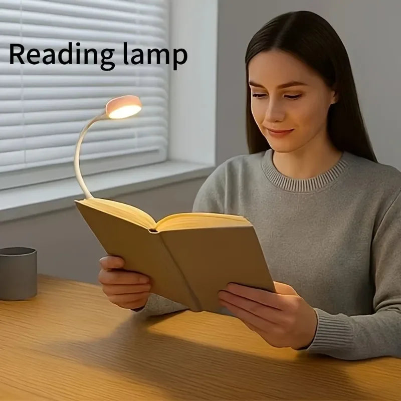 Aura Clip-On Reading Light — 3 Colour Modes, USB Rechargeable
