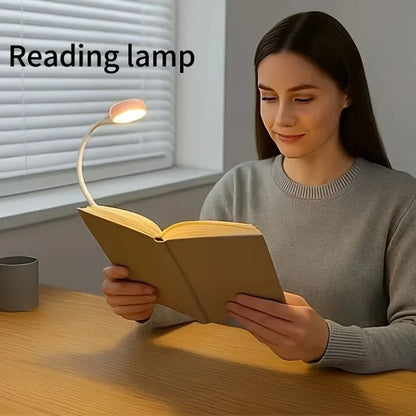 Aura Clip-On Reading Light — 3 Colour Modes, USB Rechargeable