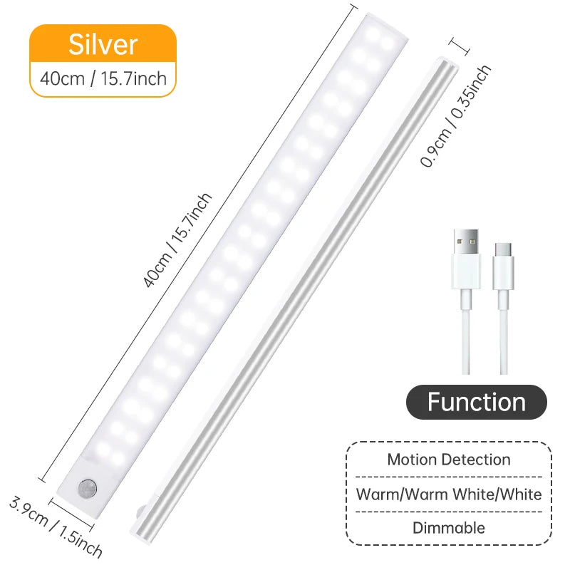 Aura Glow Bar — Motion-Sensor Cabinet Light