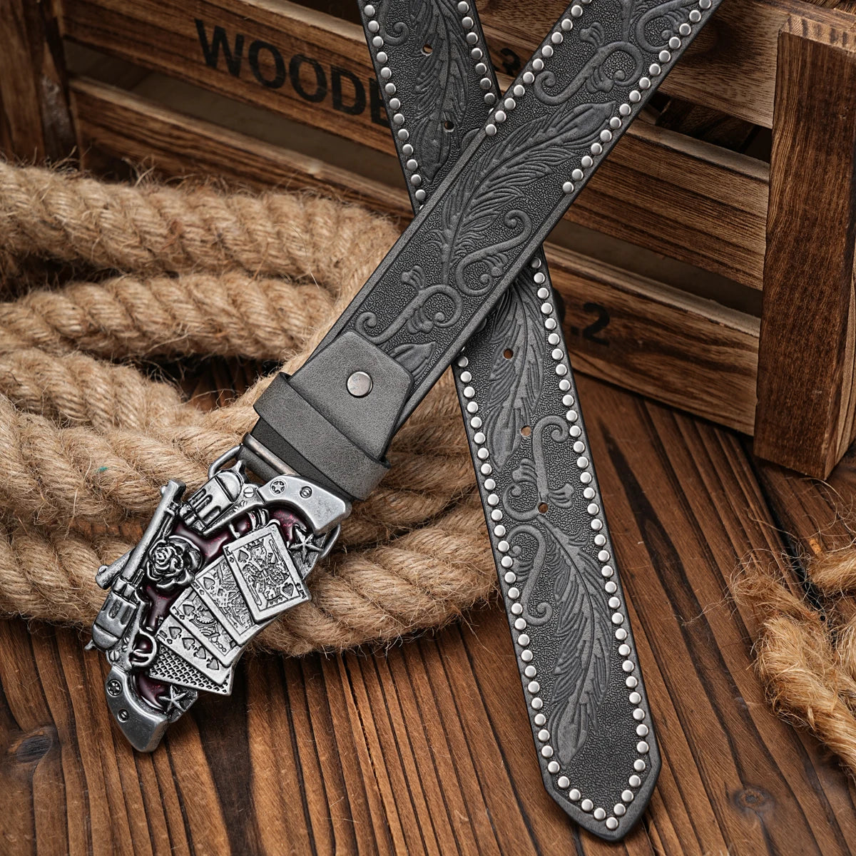 Western Metal Buckle