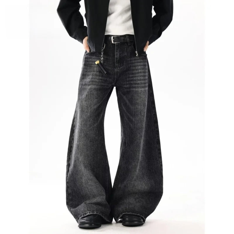 Letter Print Jeans – Hong Kong High Street Style