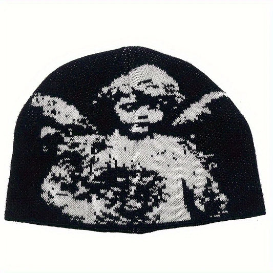 Angel Jacquard Beanie