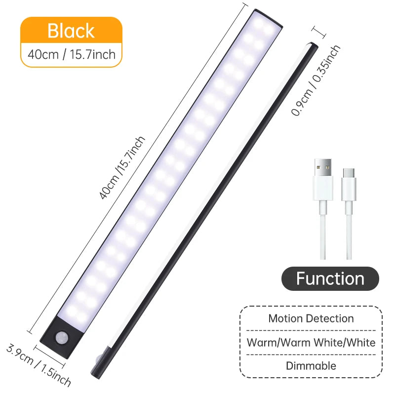 Aura Glow Bar — Motion-Sensor Cabinet Light