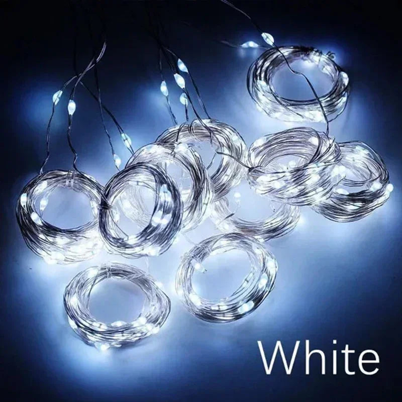 Aura Curtain Lights — USB Fairy-Light Curtain
