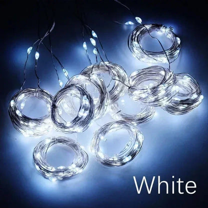 Aura Curtain Lights — USB Fairy-Light Curtain