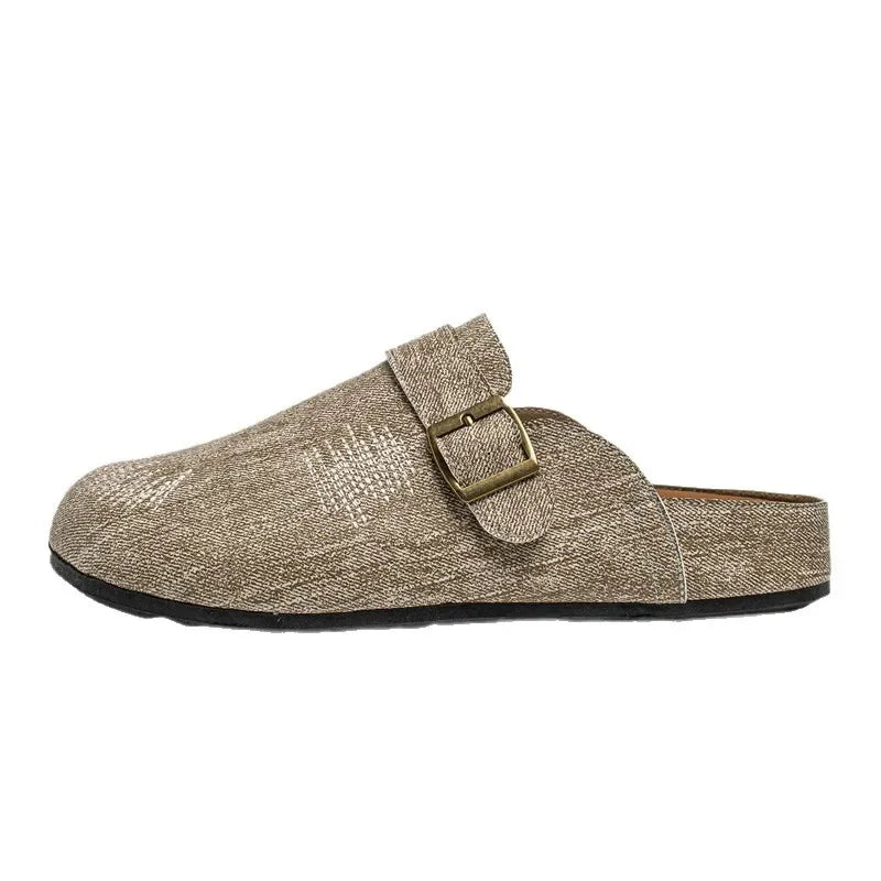 Designer Denim Half-Top Shoes