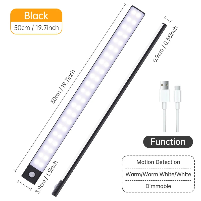 Aura Glow Bar — Motion-Sensor Cabinet Light