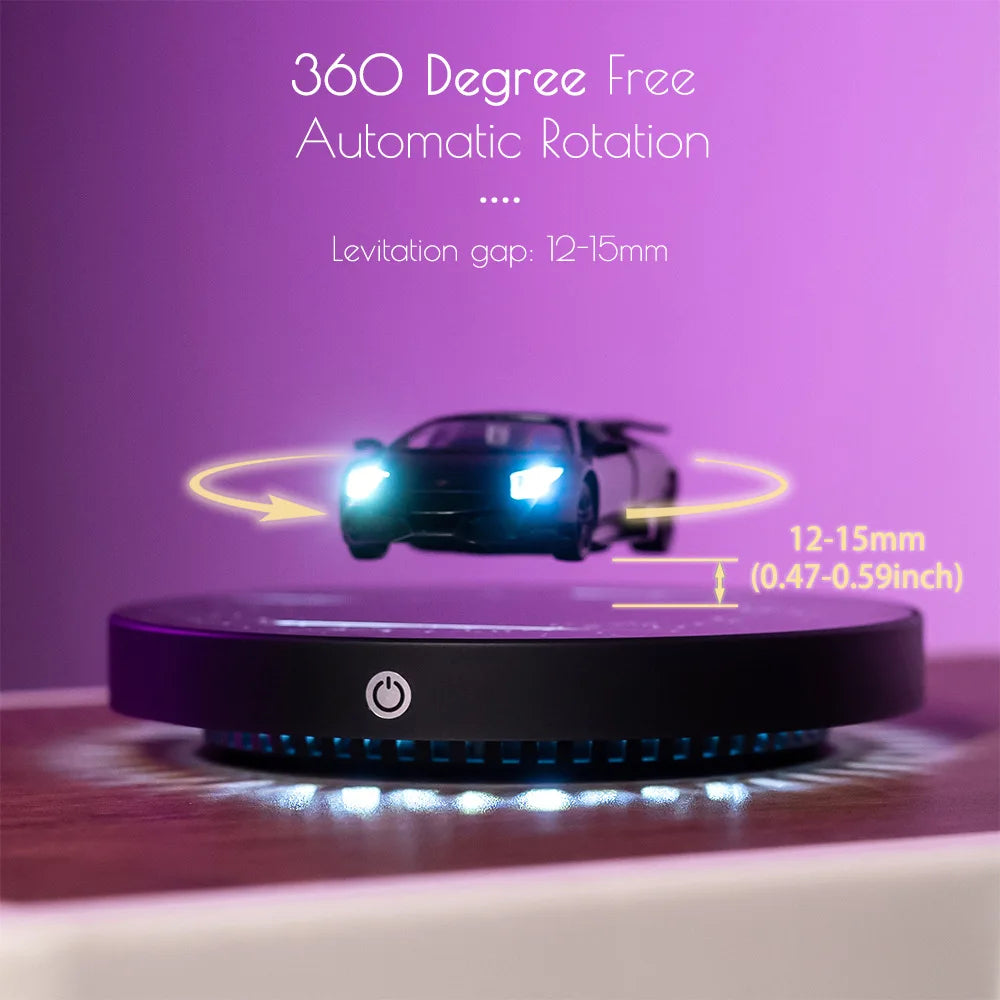 Floating Car Model – 360° Magnetic Display Piece