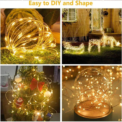 Aura Curtain Lights — USB Fairy-Light Curtain
