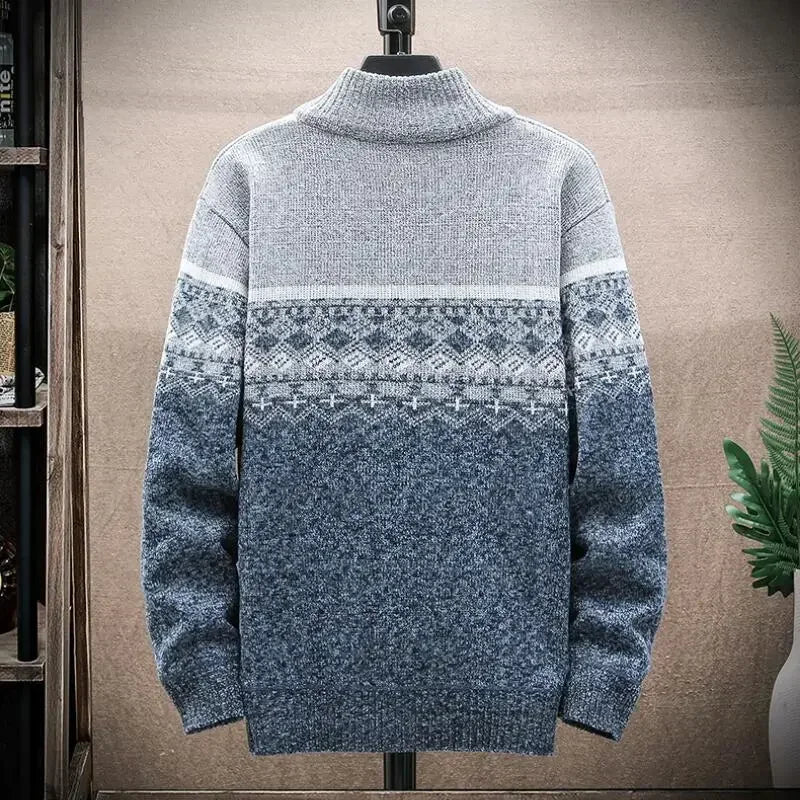 Zipper Knit Cardigan