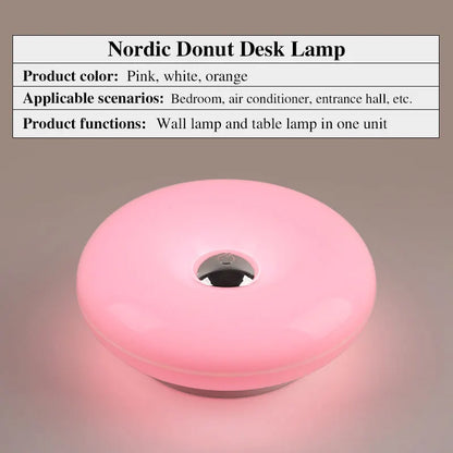 Donut Cordless Wall & Table Lamp by THE RETRO AURA, photo 8