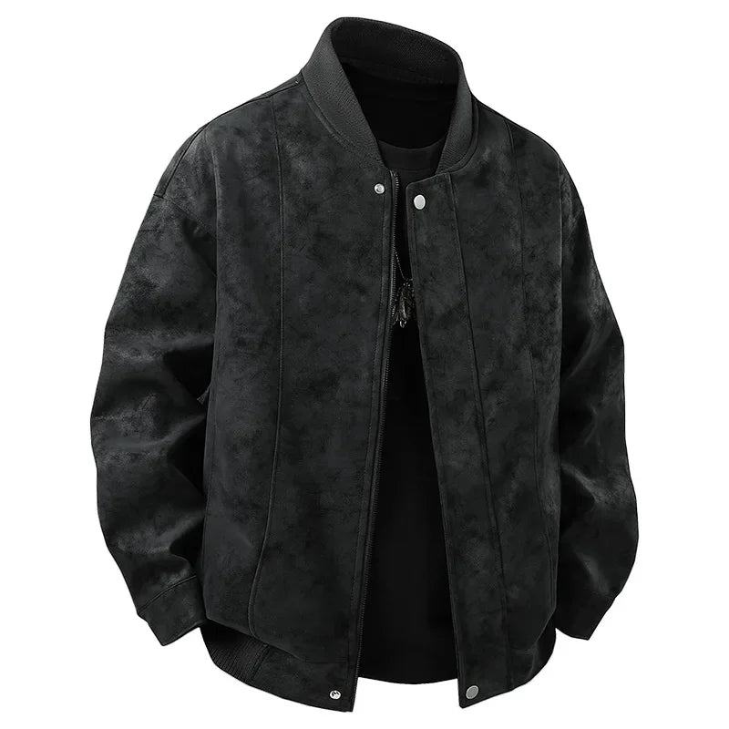 Hong Kong Style Leather Jacket