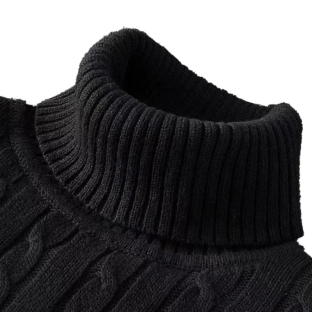 Classic High Neck Knit
